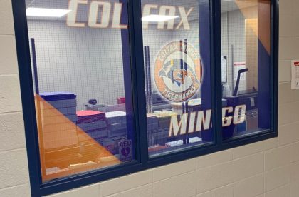 Colfax Tigerhawks window clings