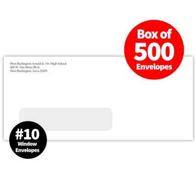 500 #10 envelopes