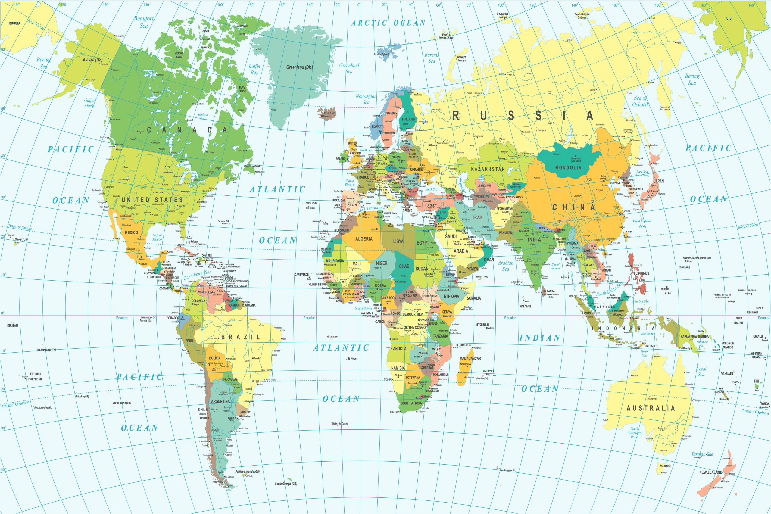 World Map (2809SS-NW) – Creative Services E-Store