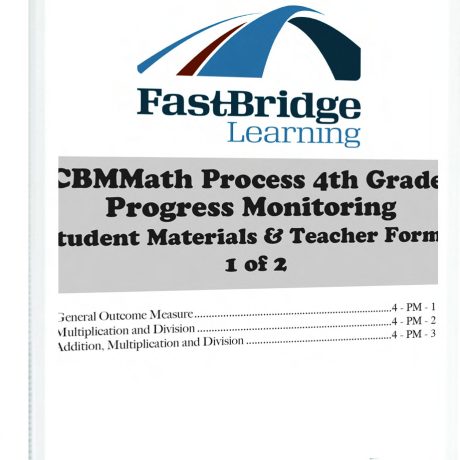 COVER FastBridge Math PM-4
