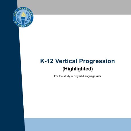 K-12 Vertical Progression