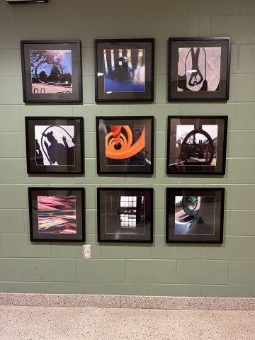 Students work 9 prints of works students created