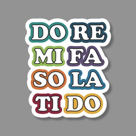 DO RE MI Sticker