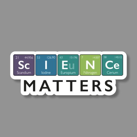 Science Matters Sticker